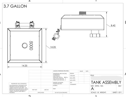 Generator gas tank- Cummins Onan P4500i