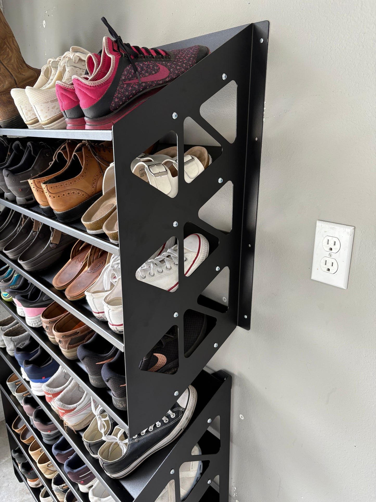 Shoe Rack- Aluminum 4 tier